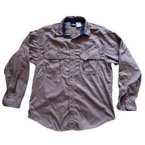 The North Face Button Up Fishing Shirt | Men's M